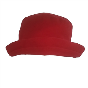 Elegant Red Women's Hat